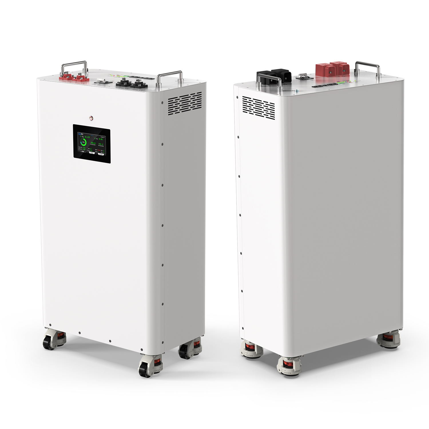 Akumoodul 16 kWh LiFePO4 314Ah 51,2V vertikaalne, ratastel - Pilt 2